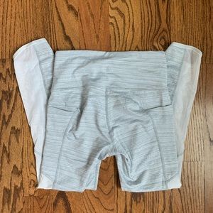Athleta mesh leggings with pockets